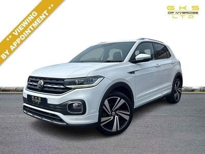 Used VW T-Cross R-line 115 HP (84 kW) 2020 White SUV