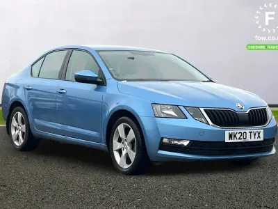 Used Skoda Octavia SE Drive 116 HP (85 kW) 2020 Blue Hatchback