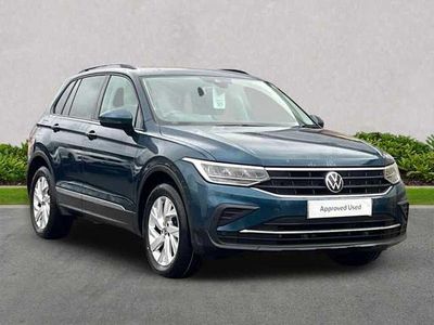 Blue Used 2022 VW Tiguan Life SUV | £17,560 (Fair price)