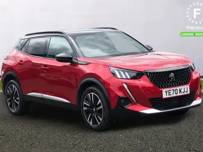 Used Peugeot 2008 GT-line 101 HP (74 kW) 2020 Red SUV