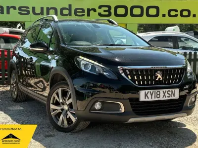 Used Peugeot 2008 Allure 110 HP (80 kW) 2018 Black SUV