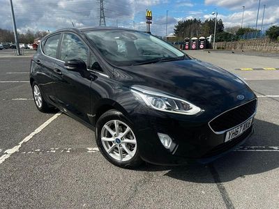 Used Ford Fiesta Zetec 2017 Black Hatchback