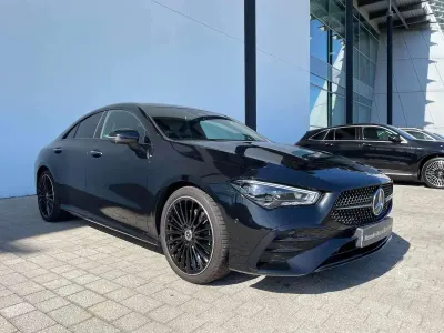 Used Mercedes CLA220 AMG Line Premium Plus 190 HP (139 kW) 2024 Black Coupe