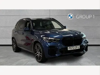 Used BMW X5 M Sport 394 HP (289 kW) 2022 Blue SUV