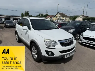 Used Vauxhall Antara 160 HP (117 kW) 2012 White SUV