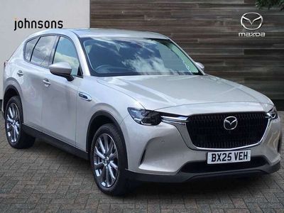 Silver Used 2025 Mazda CX-60 Exclusive-Line SUV | £31,490 (A bit pricey)