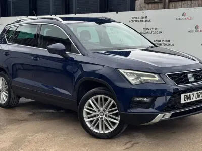 Used Seat Ateca XCELLENCE 150 HP (110 kW) 2017 Blue SUV