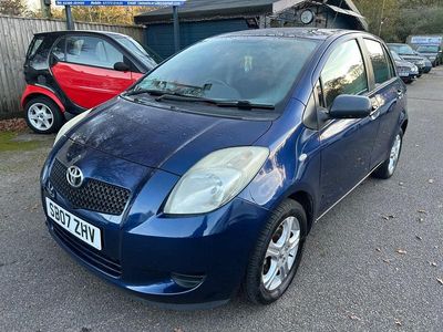 Blue Used 2007 Toyota Yaris T3 Hatchback | £1,995 (Fair price)