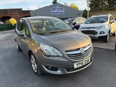 Used Vauxhall Meriva 100 HP (73 kW) 2016 Brown MPV