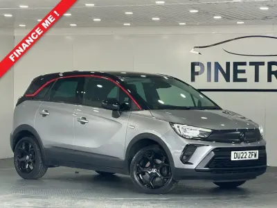 Used Vauxhall Crossland GS Line 110 HP (80 kW) 2022 Grey SUV