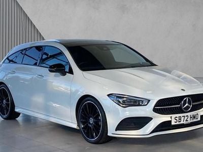 Used Mercedes CLA180 AMG Line Premium Plus 136 HP (100 kW) 2023 Polar white Sedan