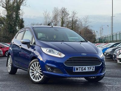 Used Ford Fiesta Titanium 2014 Blue Hatchback