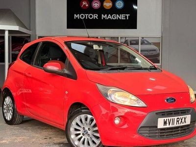 Used Ford Ka Zetec 69 HP (50 kW) 2011 Red Hatchback