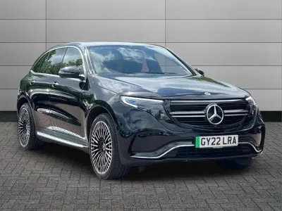 Used Mercedes EQC400 AMG Line Premium 300 kW (408 HP) 2022 Black SUV