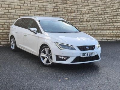 White Used 2015 Seat Leon FR Estate | £6,995 (Fair price)