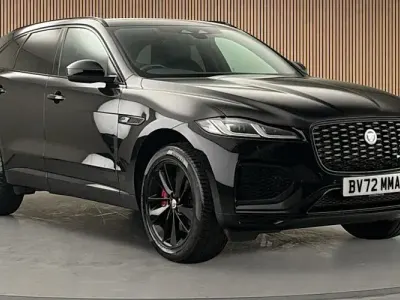 Used Jaguar F-Pace R-Dynamic 204 HP (150 kW) 2022 Santorini black SUV