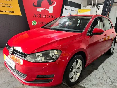 Used VW Golf VII Match 2015 Red Hatchback