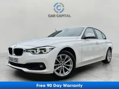 Begagnad BMW 320 Performance 184 HK (135 kW) 2018 Vit Sedan