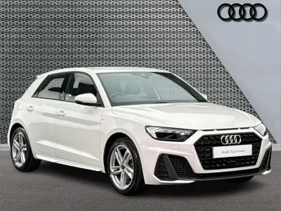 Used Audi A1 S-Line 94 HP (69 kW) 2023 White SUV