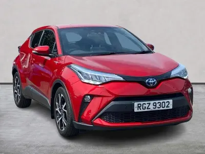 Used Toyota C-HR Design 122 HP (89 kW) 2020 Red SUV