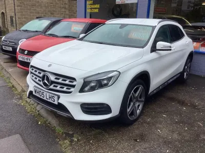 Used Mercedes GLA200 AMG line 134 HP (98 kW) 2018 White SUV