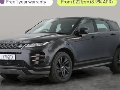 Used Land Rover Range Rover evoque R-Dynamic 166 HP (122 kW) 2021 Black SUV