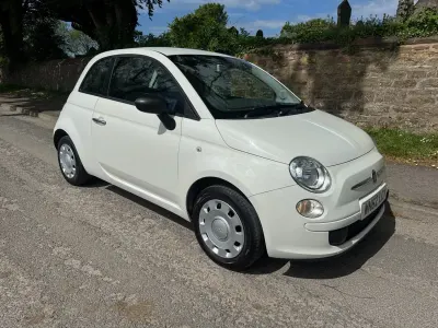 Second-hand Fiat 500 Pop 69 CP (50 kW) 2012 Alb Hatchback