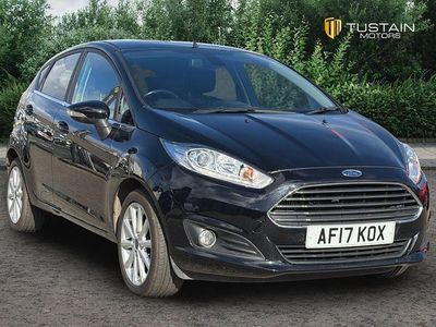 Used Ford Fiesta Titanium 125 HP (91 kW) 2017 Black Hatchback