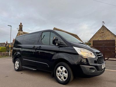 Black Used 2018 Ford Tourneo Custom Titanium Van | £9,990