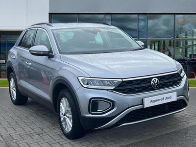 Used VW T-Roc Life 110 HP (80 kW) 2023 Pyrite silver metallic SUV