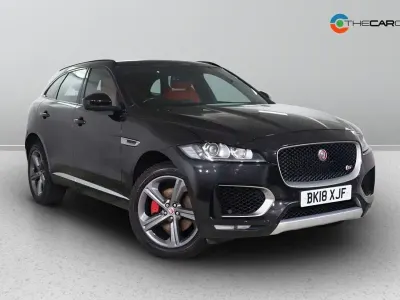Begagnad Jaguar F-Pace S 300 HK (220 kW) 2018 Svart SUV