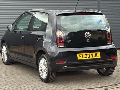 Used VW up! 58 HP (42 kW) 2020 Black Hatchback