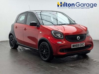 Used Smart ForFour Premium 71 HP (52 kW) 2019 Black Hatchback