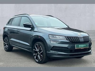 Used Skoda Karoq SportLine 150 HP (110 kW) 2021 Grey SUV