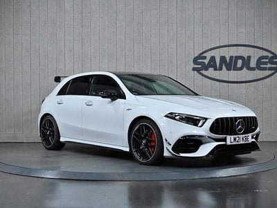 White Used 2021 Mercedes A45 AMG AMG Hatchback | £37,999 (Fair price)