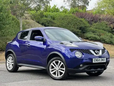 Gebraucht Nissan Juke Acenta Premium 117 PS (86 kW) 2015 Blau SUV