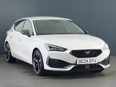 Used Cupra Leon 150 HP (110 kW) 2024 White Hatchback