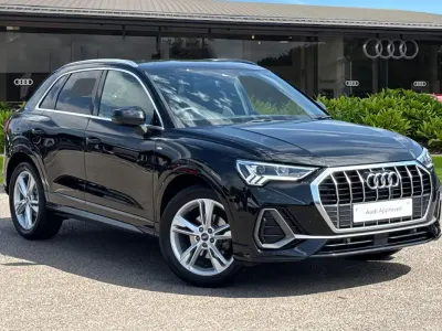 Used Audi Q3 S-Line 150 HP (110 kW) 2024 Black SUV