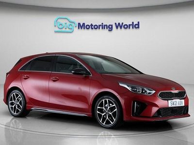 Used Kia Ceed GT-Line 138 HP (101 kW) 2021 Red Hatchback