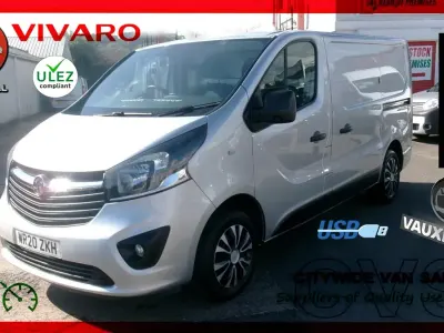 Second-hand Vauxhall Vivaro Sportive 125 CP (91 kW) 2020 Argintiu Monovolum