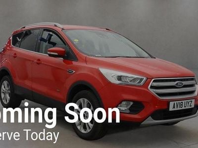 Used Ford Kuga Titanium 182 HP (133 kW) 2018 Red SUV