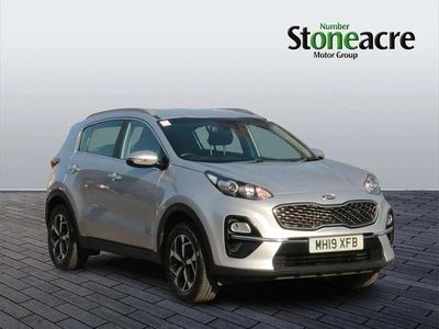 Used Kia Sportage 129 HP (94 kW) 2019 Silver SUV