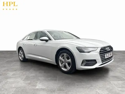 Used Audi A6 Sport 299 HP (219 kW) 2021 White Sedan