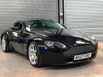 Used Aston Martin Vantage 380 HP (279 kW) 2007 Black Coupe