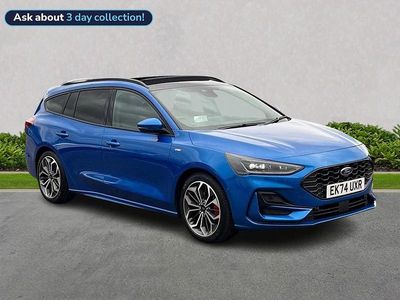 Used Ford Focus ST-Line X 155 HP (114 kW) 2024 Blue Estate