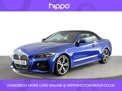 Blue Used 2022 BMW 430 Cabriolet M Sport Cabriolet | £29,820 (Good price)