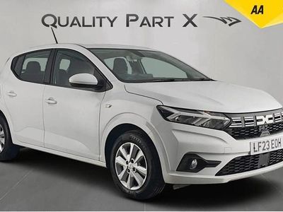 White Used 2023 Dacia Sandero Expression Hatchback | £9,887 (Good price)
