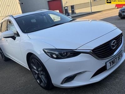 Used Mazda 6 Inclusive 175 HP (128 kW) 2017 White Estate