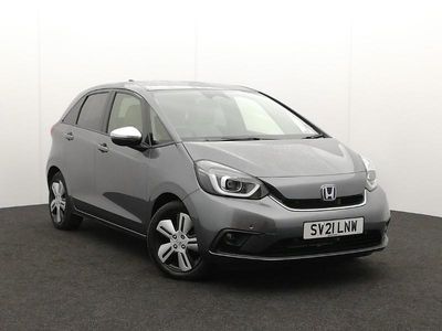 Grey Used 2021 Honda Jazz Hybrid Hatchback | £17,998 (Fair price)