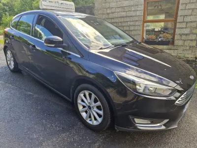 Used Ford Focus Titanium 2015 Black Hatchback